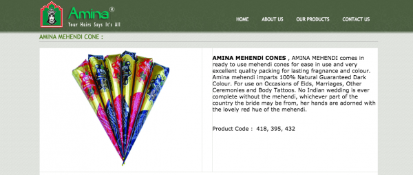 Amina Website