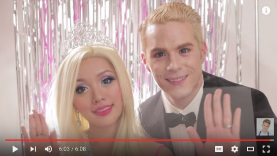 Michelle Phan Barbie Ken