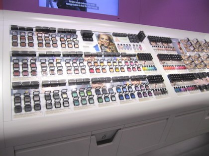 Kiko Eyeshadow Shelf