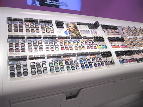 Kiko Eyeshadow Shelf